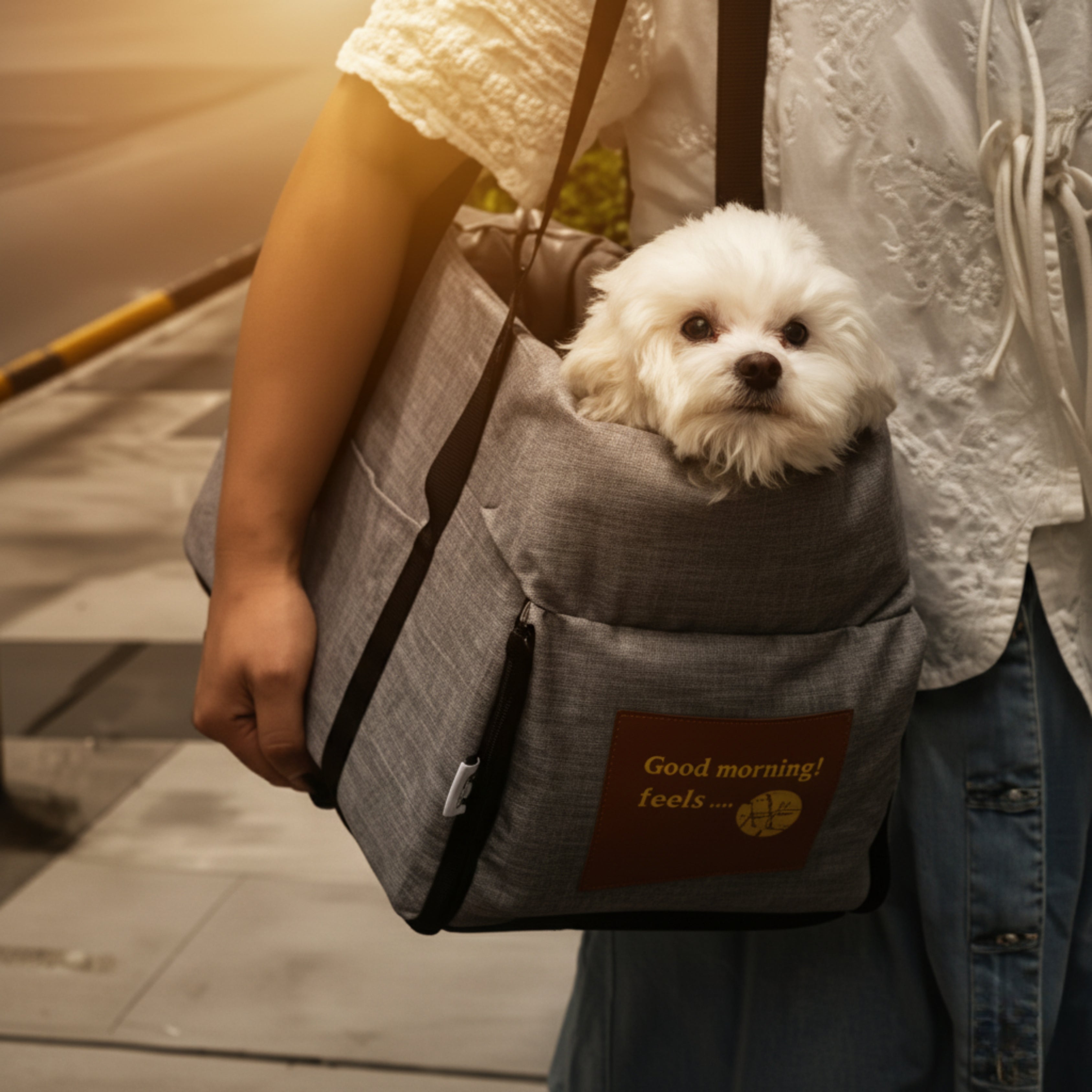 Przenośny fotelik samochodowy dla psa i kota – | Idealny na podróże 2025