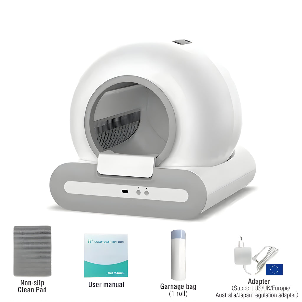 Inteligentna kuweta samoczyszcząca dla kota