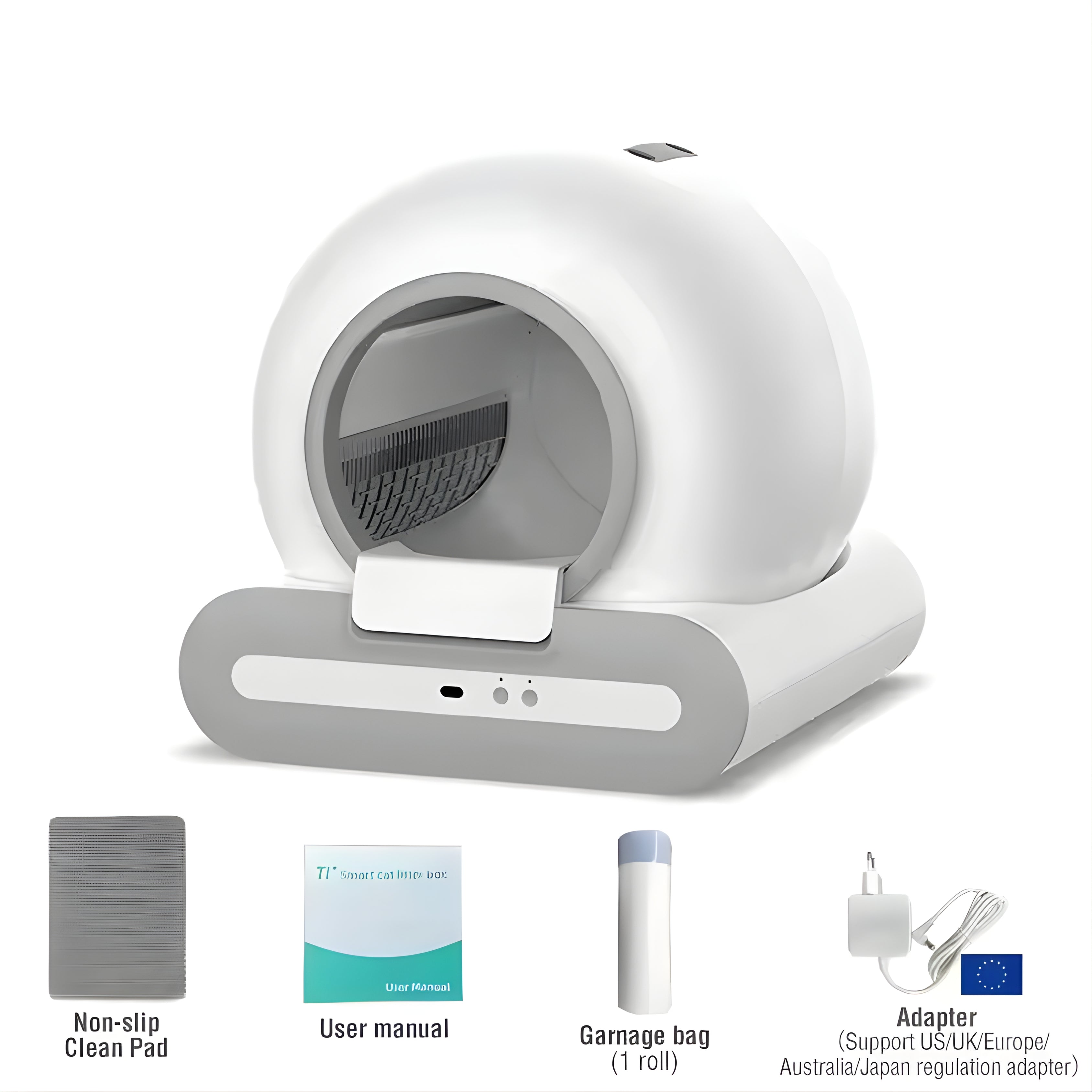 Inteligentna kuweta samoczyszcząca dla kota